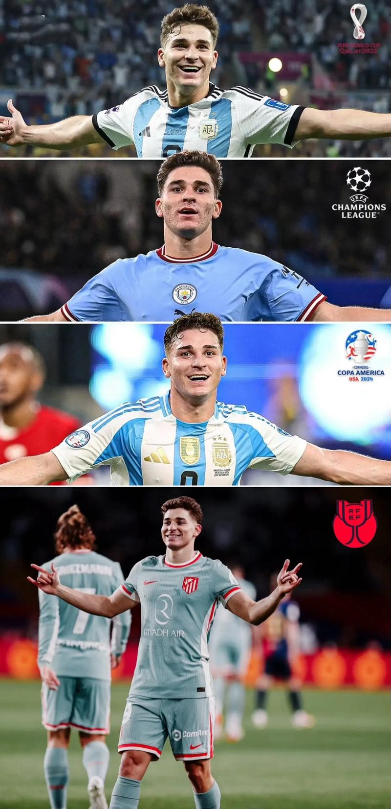 阿尔瓦雷斯：我在马竞很开心我们将一起追求更多胜利