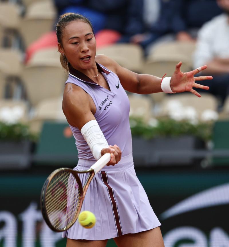 郑钦文：我的手肘感觉好多了有健康身体才能把我的网球发挥出来