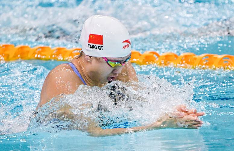 中国游泳公开赛：唐钱婷以105.91夺得女子100米蛙泳冠军