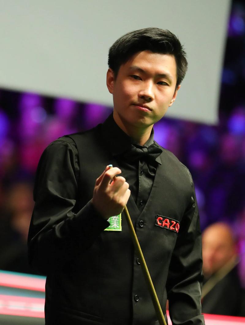 赵心童斯诺克世锦赛的夺冠球桌，已陈列在江西玉山世界台球博物馆